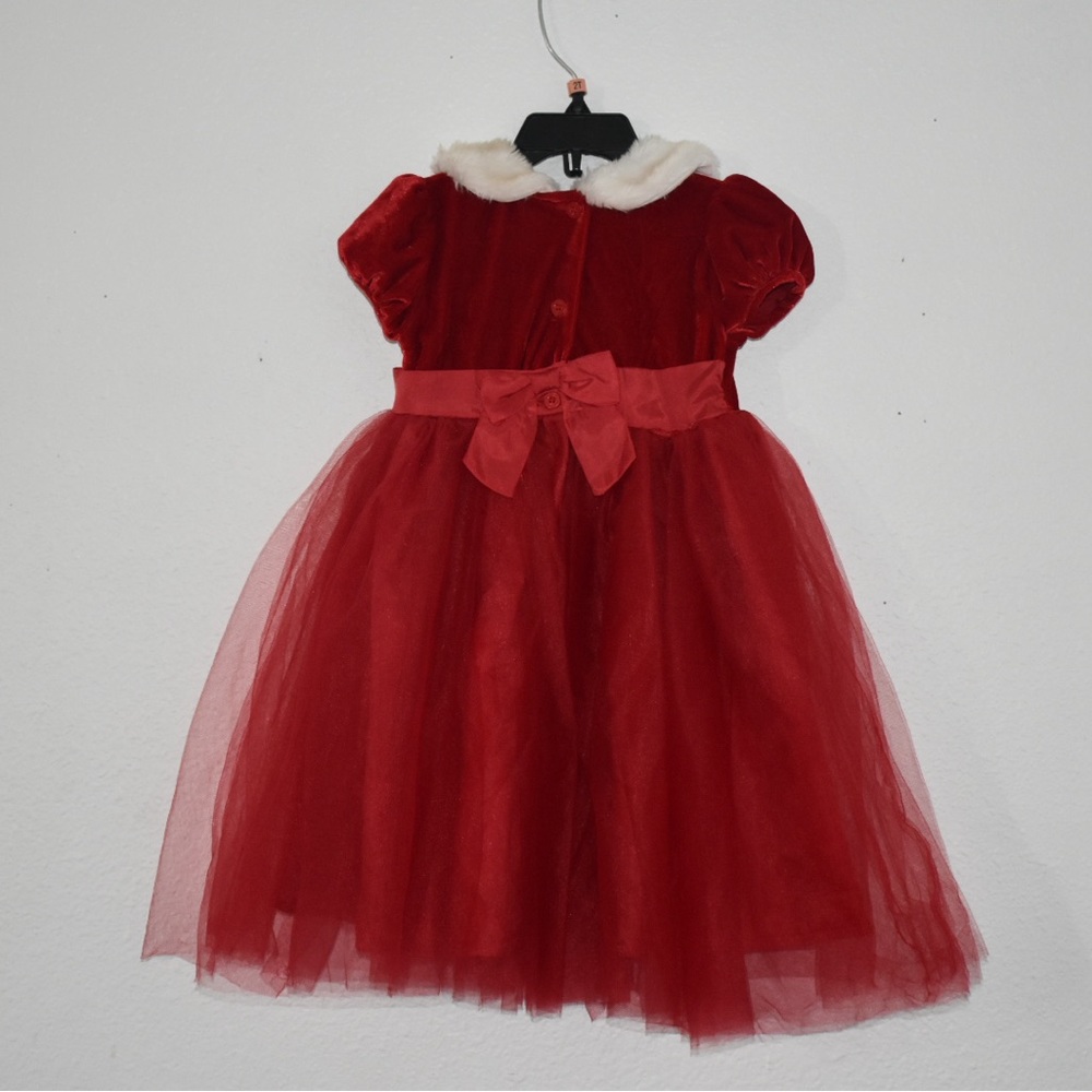 Blueber boulevard cute red dress, size 2t - Picture 4 of 7